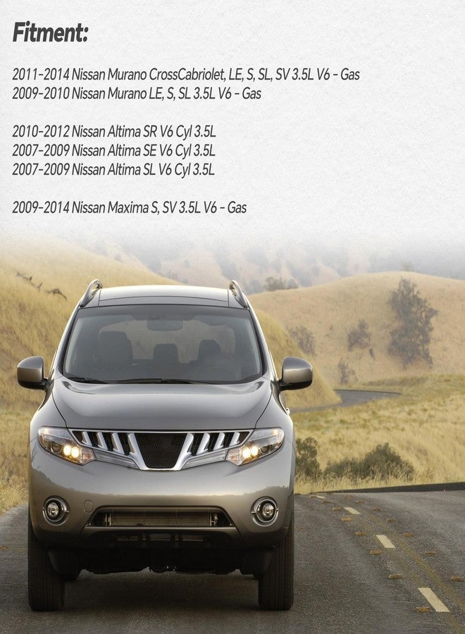 AdvanEX 49110ZX70A Power Steering Pump with Pulley Compatible with Nissan 2007-2012 Altima 2009-2014 Maxima 2009-2014 Murano 3.5L V6 Raplace 21-5485 491101AA0A - Image 3